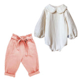 Set Lumia cu body, muselină